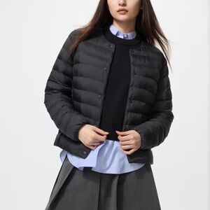 Uniqlo lightweight down jacket xs black ultra down